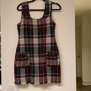Zara check dress